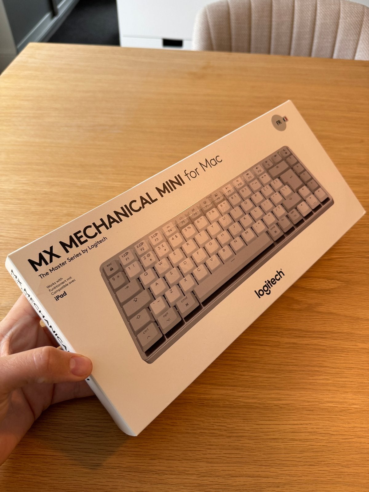 Logitech mx mechanical mini for mac - azerty french, Ophalen of Verzenden, Azerty, Zo goed als nieuw