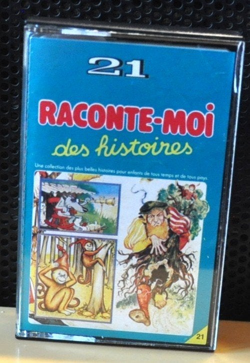 cassette audio enfant numero 21 raconte moi un histoire, Enlèvement ou Envoi, Originale, Avec boîte de rangement, étagère ou coffret