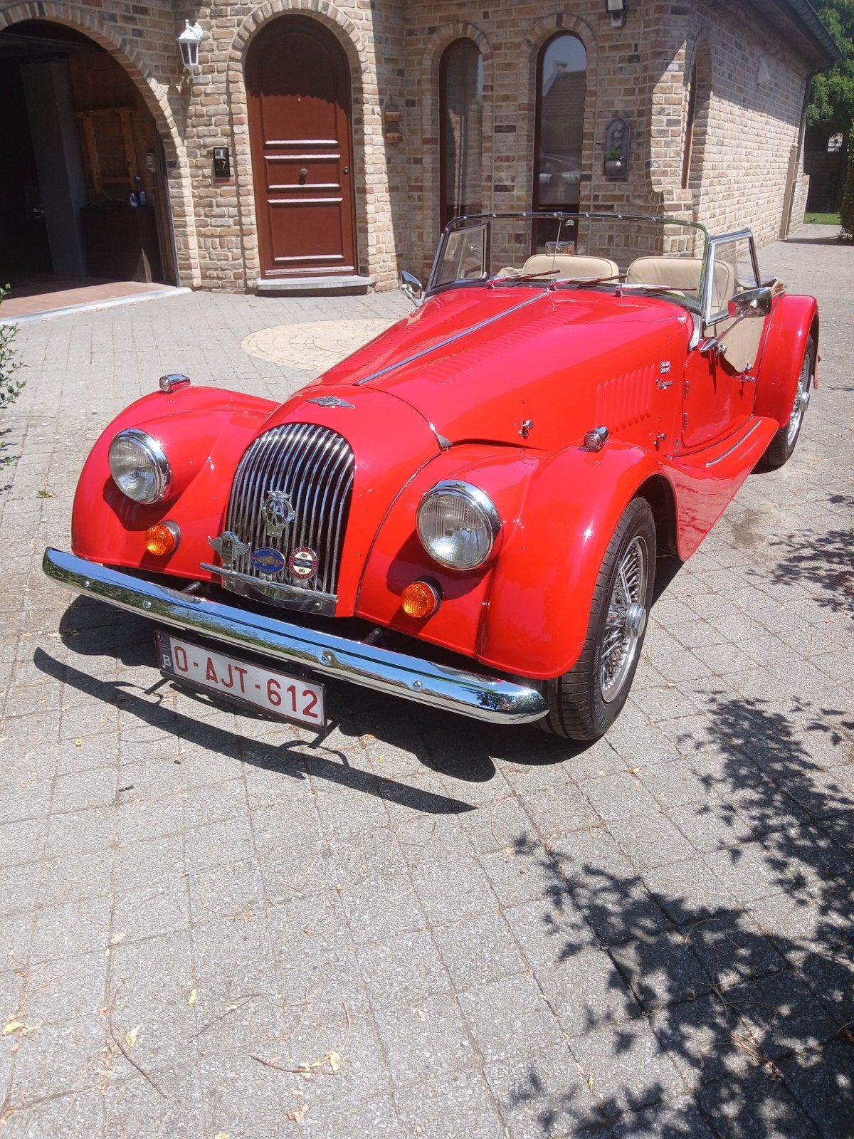 Morgan  Plus 8 cylinder, Auto's, Oldtimers, Particulier, Morgan, Beige, Beige, Ophalen