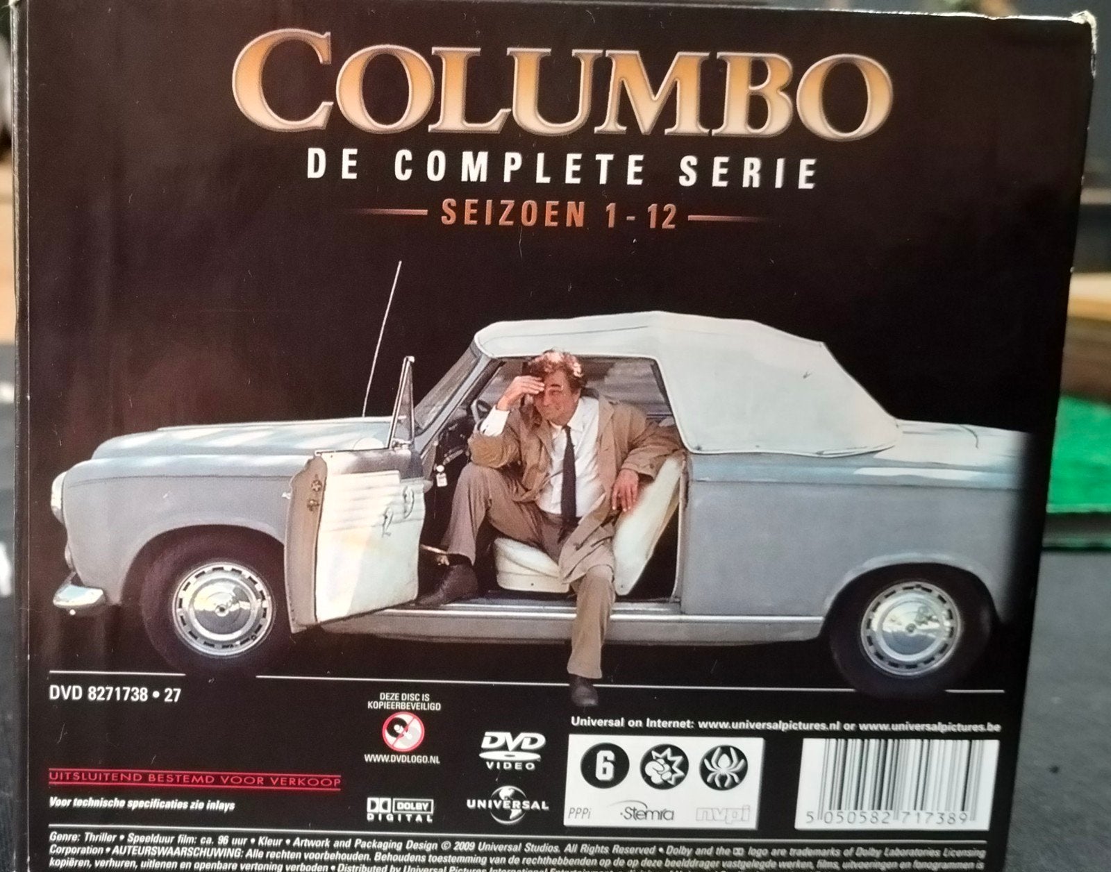 Columbo - De complete serie op dvd, Cd's en Dvd's, Ophalen, Engels, Misdaad, Nederlands
