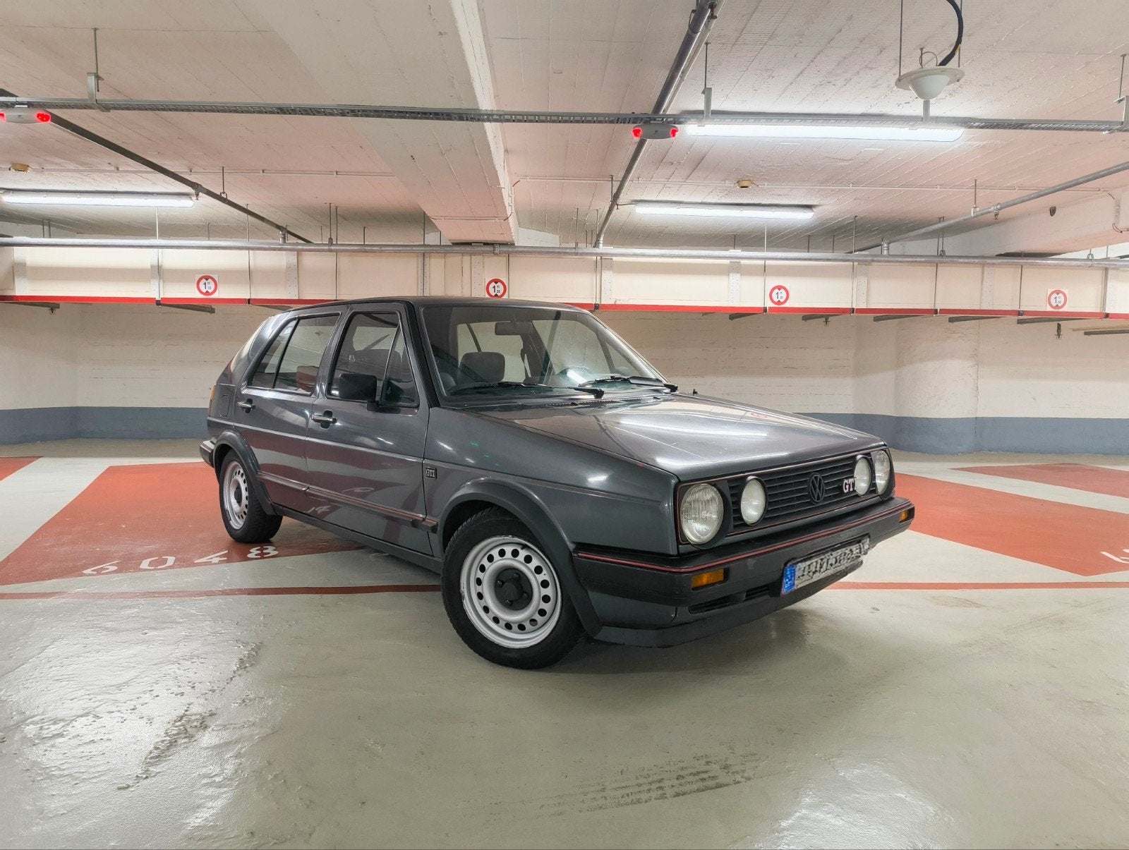Golf 2 GTI 1.8L 112hp - Phase 1, Auto's, Volkswagen, Particulier, Golf, 5 deurs, Grijs