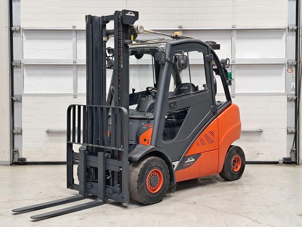 Linde H30D-02, 3000 à 4000 kg, Diesel, Chariot élévateur, LINDE