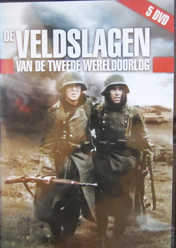 DVD BOX/ OORLOG-  DE VELDSLAGEN (5 SCHIJFJES), Engels, Alle leeftijden, Nederlands, Ophalen of Verzenden