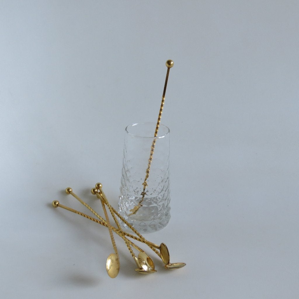 Set vintage de 6 cuillères à cocktail, Enlèvement ou Envoi