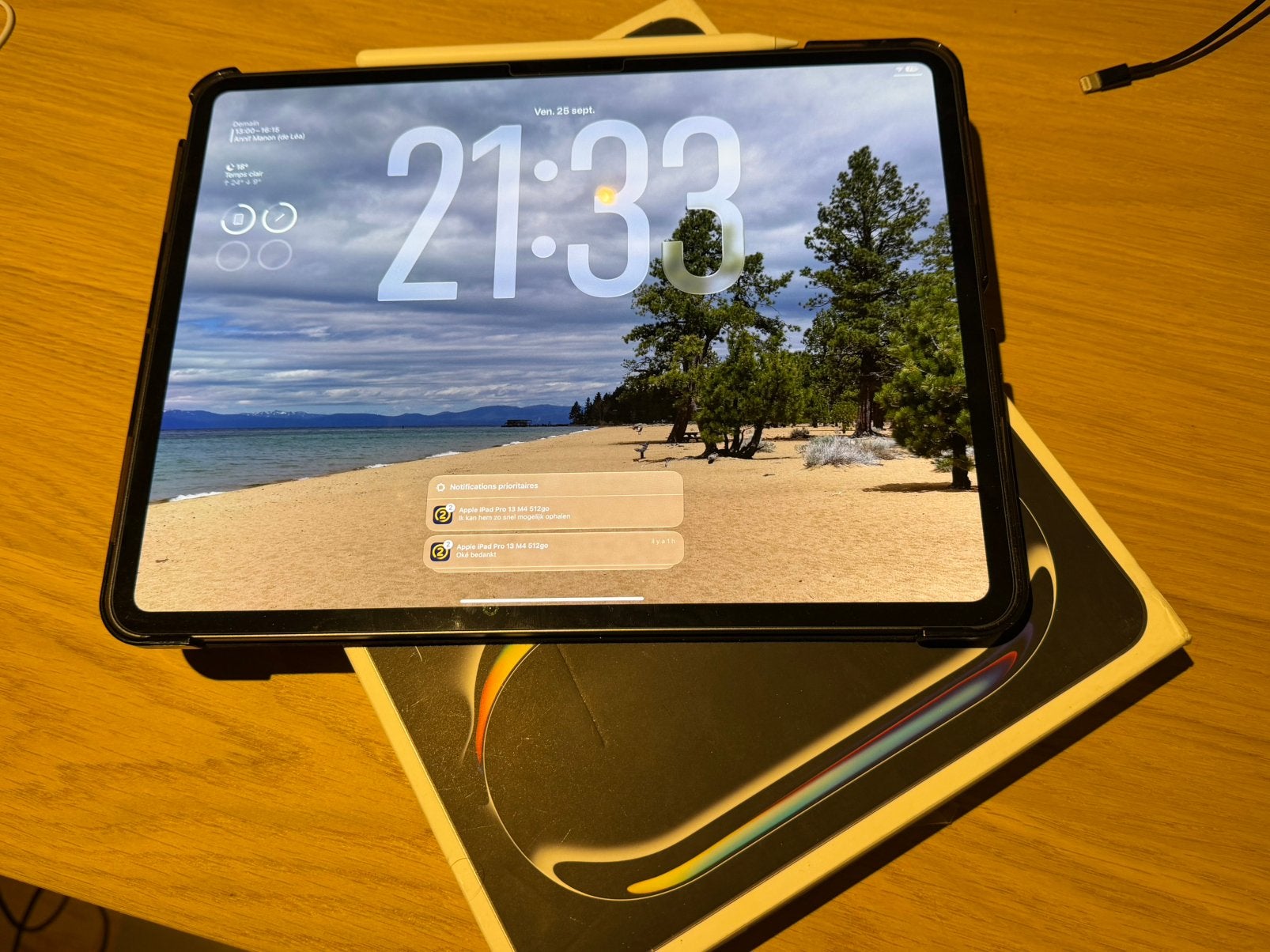 Apple iPad Pro 13 M4 512go, Enlèvement ou Envoi, Apple iPad, 13 pouces ou plus, Comme neuf