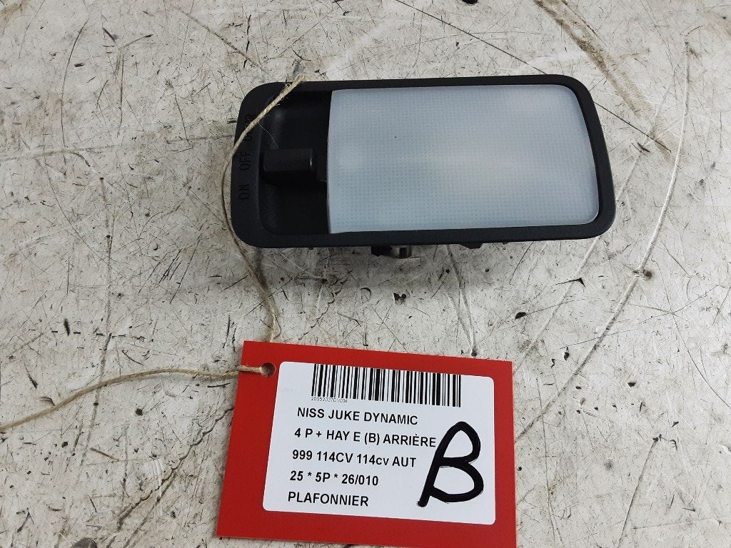 ECLAIRAGE DE PLAFONNIER Nissan Juke (F16) (01-2019/-), Germany@nissan-services.eu, Kronenweg 38
50389  Wesseling, DE, Utilisé