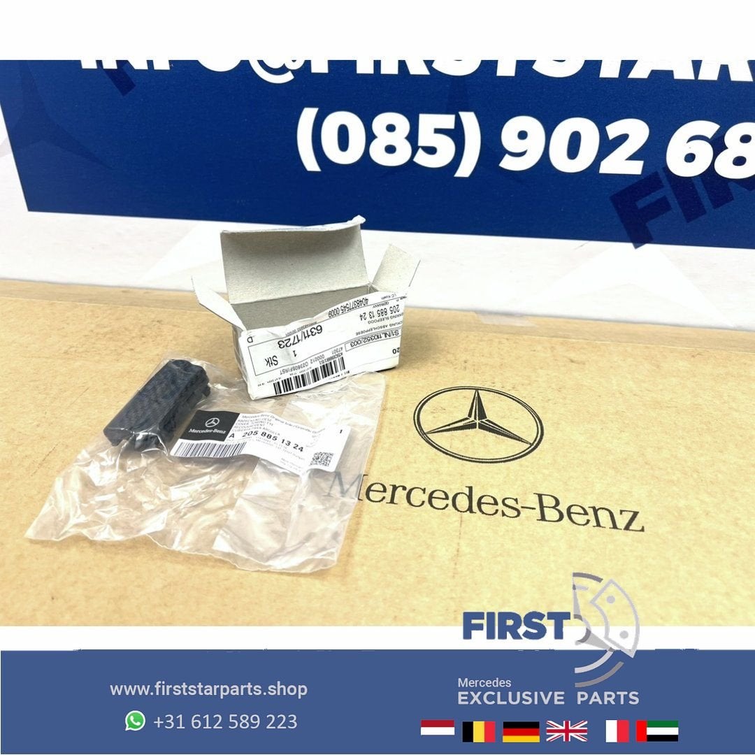 A2058851324 CARBON AFDEK KAP SLEEPOOG ORIGINEEL MERCEDES C63, Utilisé, -, -, Enlèvement ou Envoi