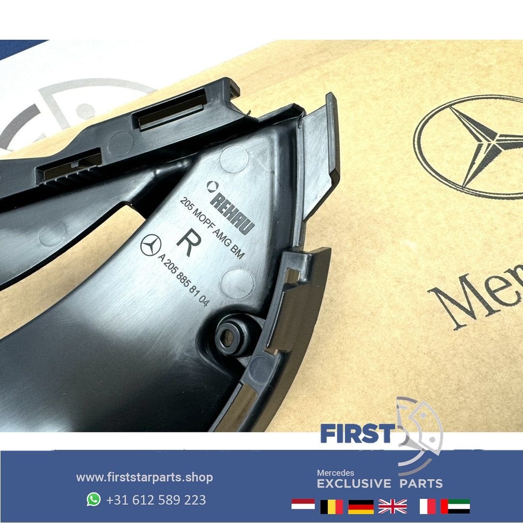 A2058858004 FACELIFT C63 AMG BUMPER ROOSTER C63s LINKS W205, Utilisé, -, -, Enlèvement ou Envoi