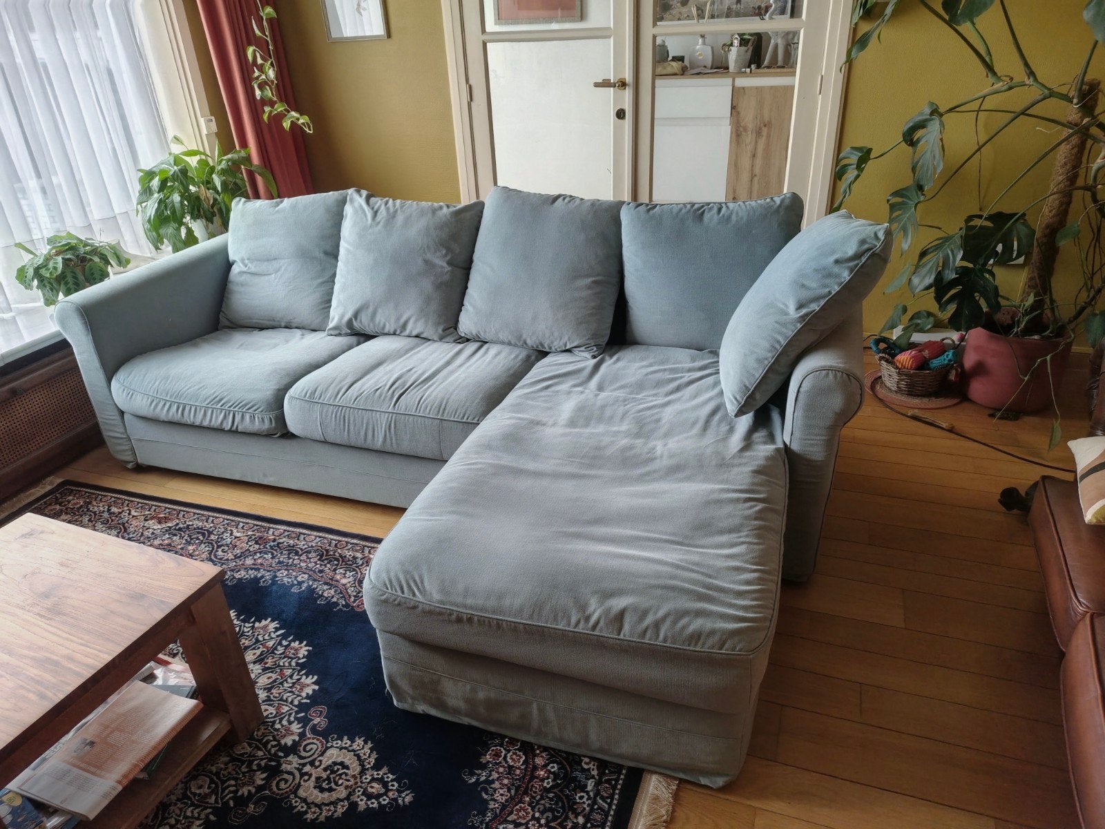 hoekzetel Gronlid Ikea, Ophalen, Gebruikt, Stof