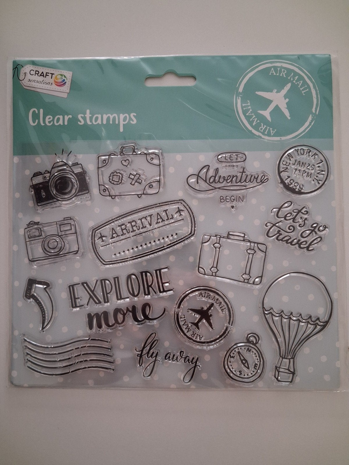 Set clearstamps, Hobby en Vrije tijd, Stempelen, Ophalen