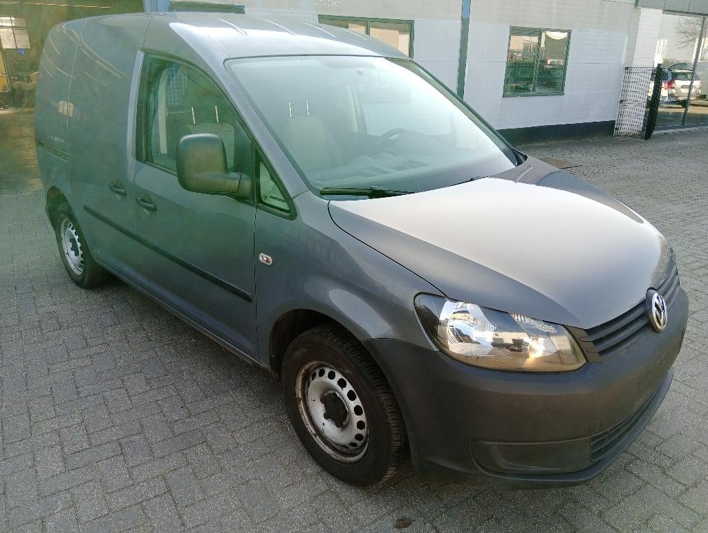 volkswagen caddy lichte vracht 2013 121dkm, Auto's, Voorwielaandrijving, 4 cilinders, Volkswagen, Leder en Stof