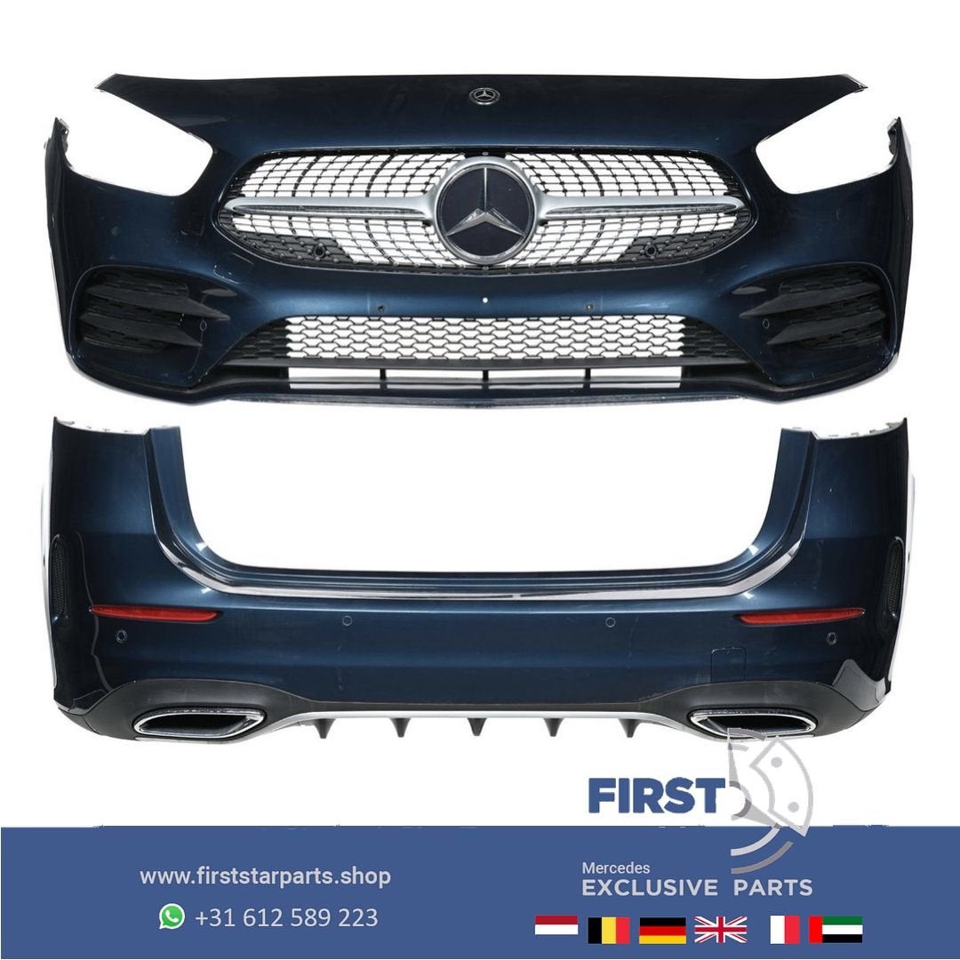 W247 BUMPER SET Mercedes B KLASSE AMG PAKKET VOORBUMPER + AC, Gebruikt, -, Ophalen of Verzenden, Bumper