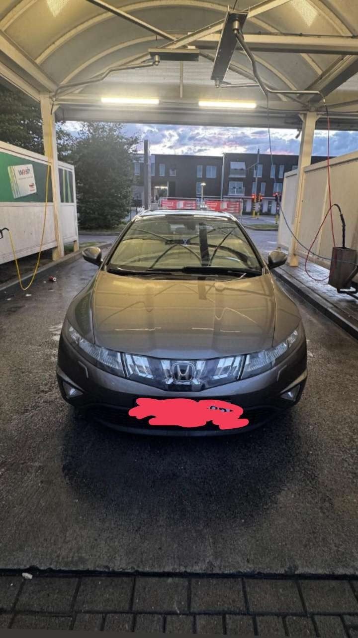 Civic 1.8, Auto's, Honda, Dealer onderhouden, Beige, 1799 cc, Leder