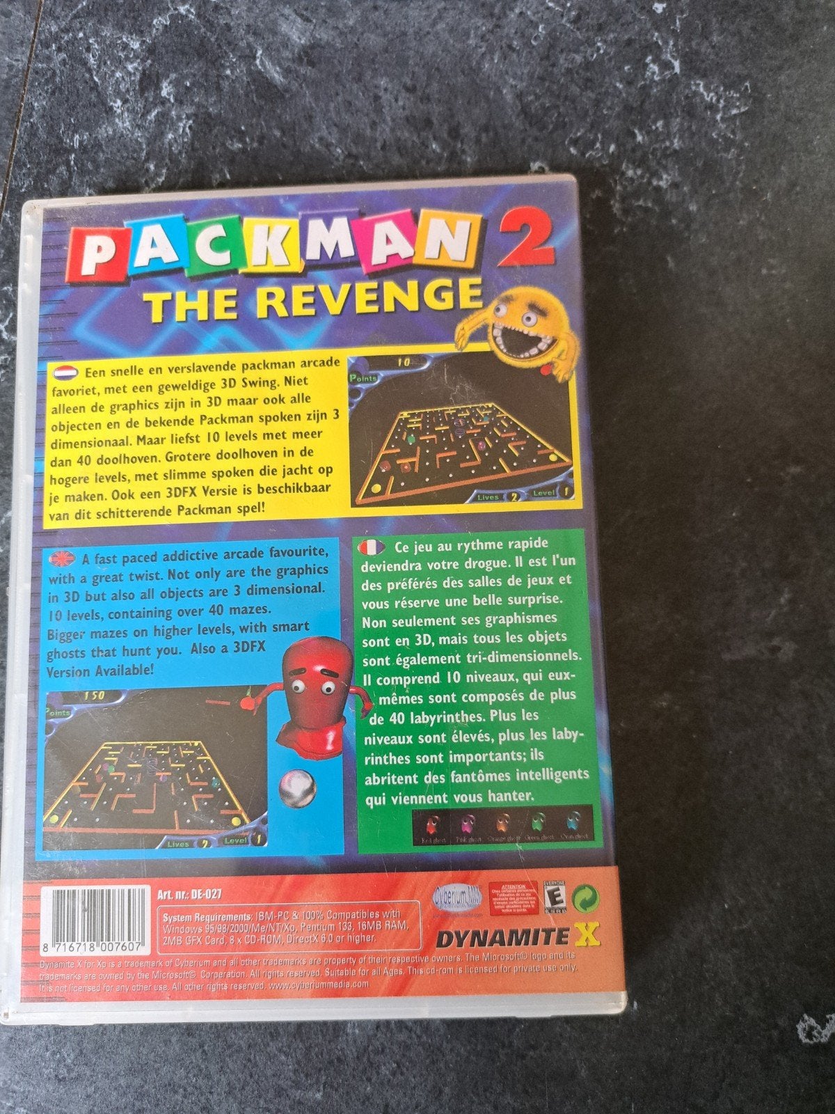 PACKMAN2 THE REVENGE PC CD-ROM, Games en Spelcomputers, Games | Overige, Ophalen