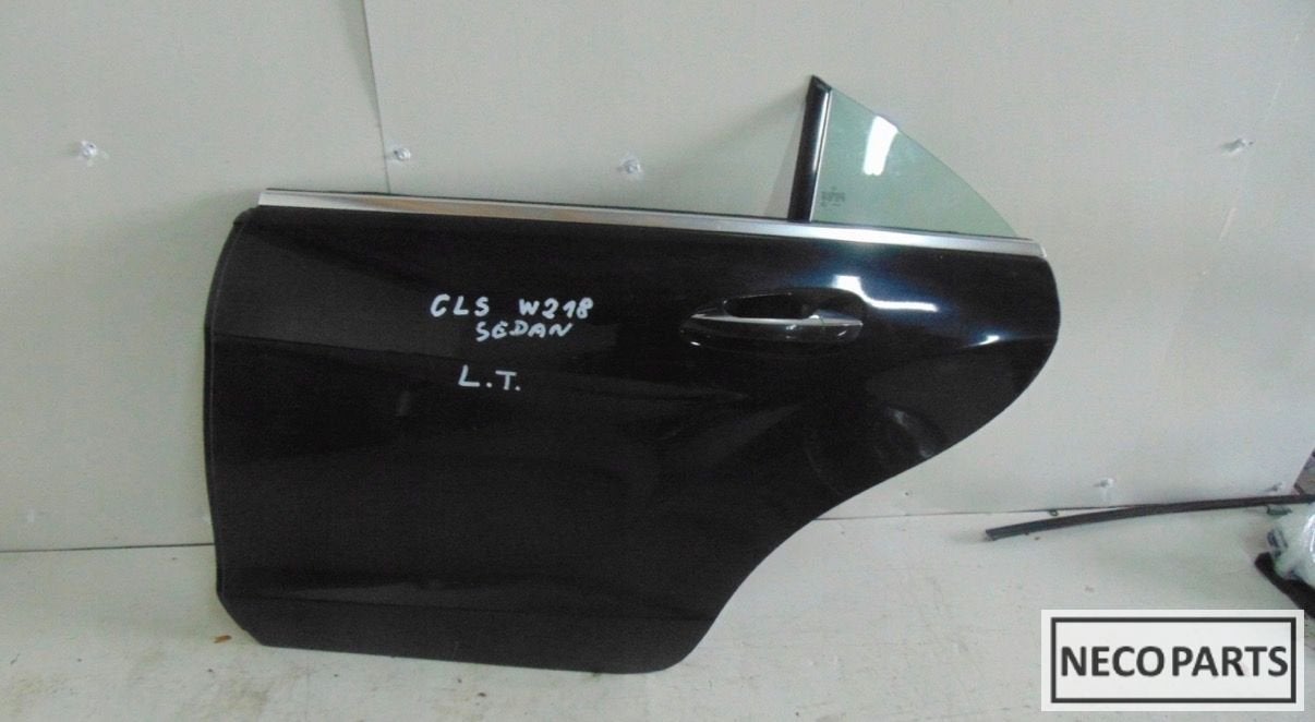 MERCEDES CLS W218 PORTIER DEUR LINKS ACHTER ORIGINEEL, Gebruikt, Ophalen of Verzenden, Achter, -