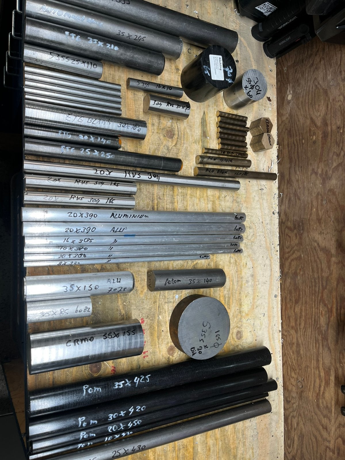 Te koop nieuwe rondstaf voor de draaibank, Doe-het-zelf en Bouw, Draaibanken, Ophalen of Verzenden, Nieuw