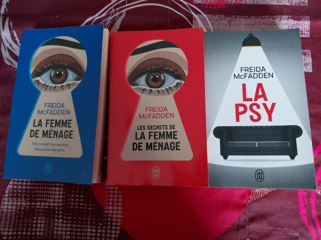 Lot de 3 livres de Freida McFadden, Enlèvement ou Envoi, Comme neuf, Freida McFadden.