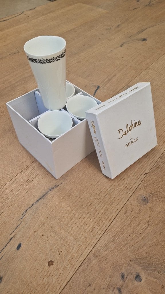 Delphine Boël kopjes porselein, Ophalen, Nieuw, Porselein
