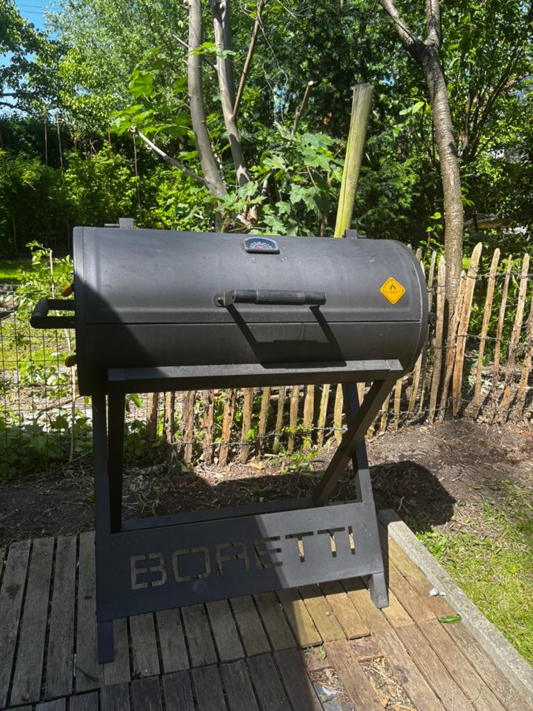 Boretti houtskoolbbq, Tuin en Terras, Houtskoolbarbecues, Ophalen, Gebruikt