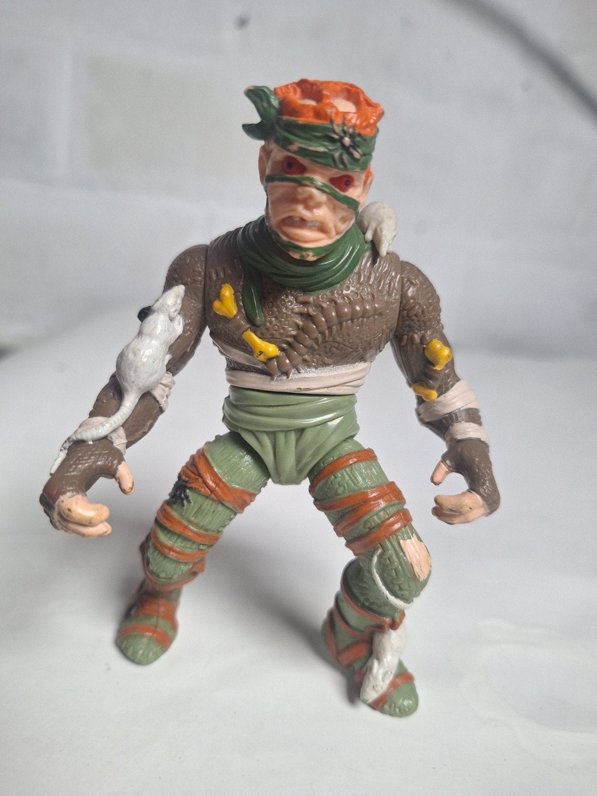 Teenage Mutant Ninja Turtles - Rat King - Playmates 1989, Ophalen of Verzenden, Gebruikt