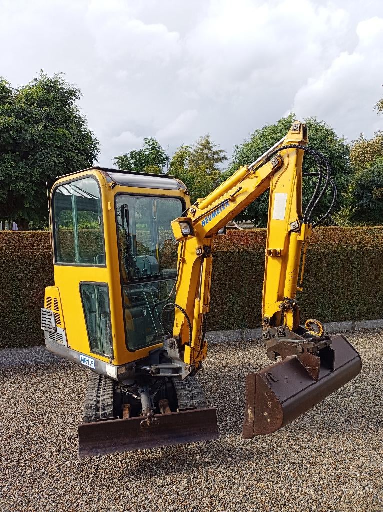 Minigraver 1,5 ton, Ophalen, Graafmachine
