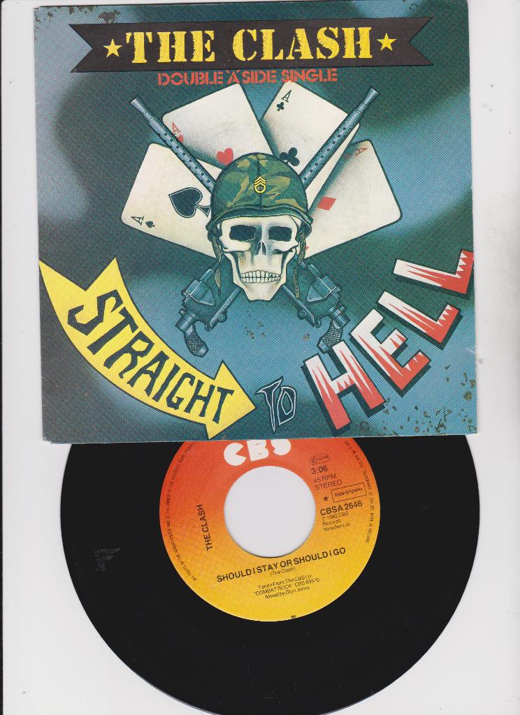 MINT - The Clash – Should I Stay Or Should I Go, 7 inch, Ophalen of Verzenden, Rock en Metal, Single