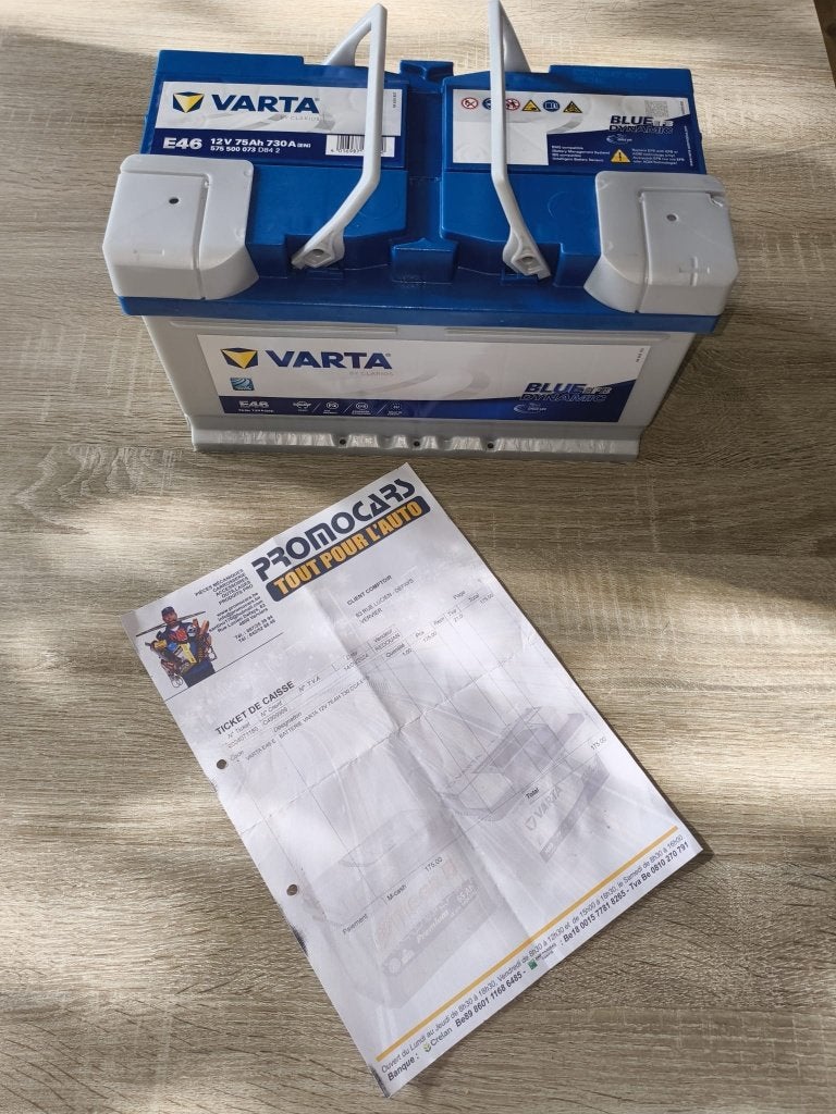 BATTERIE VARTA NEUVE JAMAIS UTILISEE !, Neuf, Ford