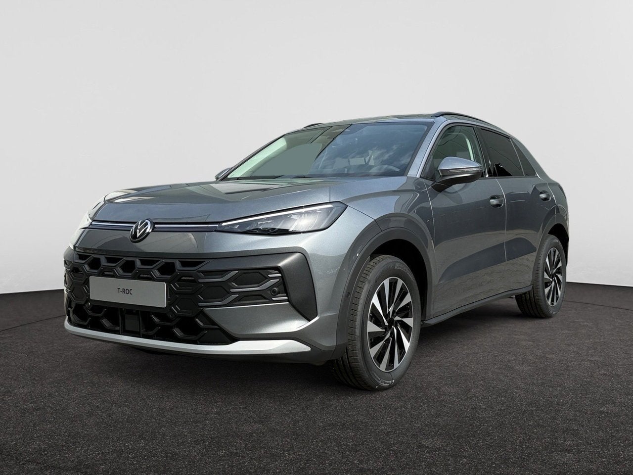 Volkswagen T-Roc GOAL EDITION 1.5 ETSI  85 KW (116 PK) 7 VER, Auto's, Automaat, Adaptive Cruise Control, SUV of Terreinwagen, Zilver of Grijs