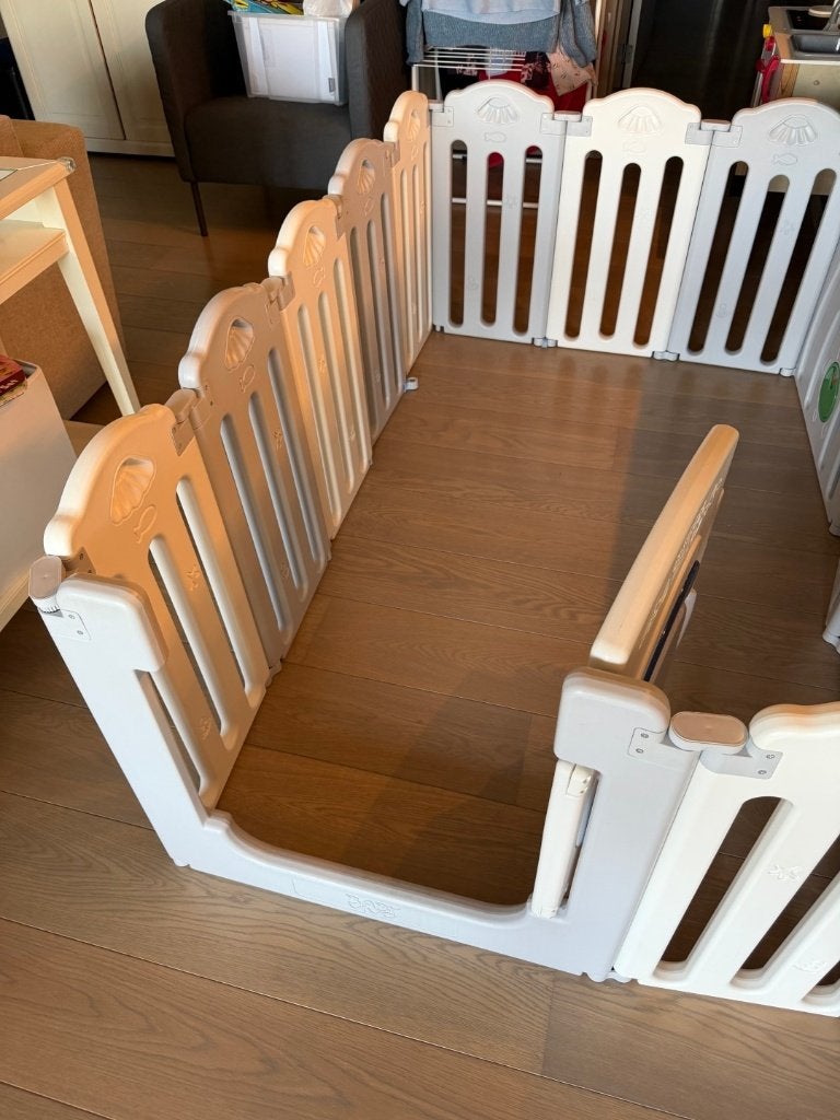 Baby speelhekje / veiligheidshekje | Groot speelpark, Ophalen, Zo goed als nieuw, Rechthoekig