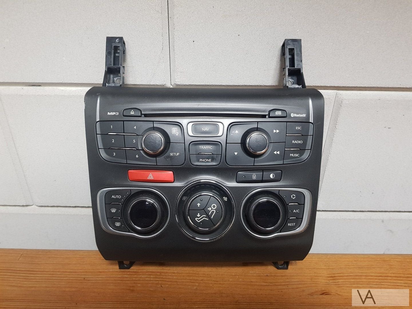 Citroen C4 en DS4 kachelpaneel radio bediening 9666027877, -, Utilisé, -, -