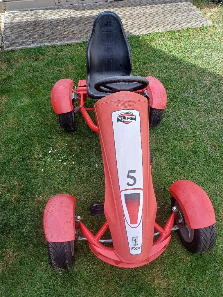 Gocart Berg Ferrari, Enlèvement, Utilisé, Berg, Roue libre automatique