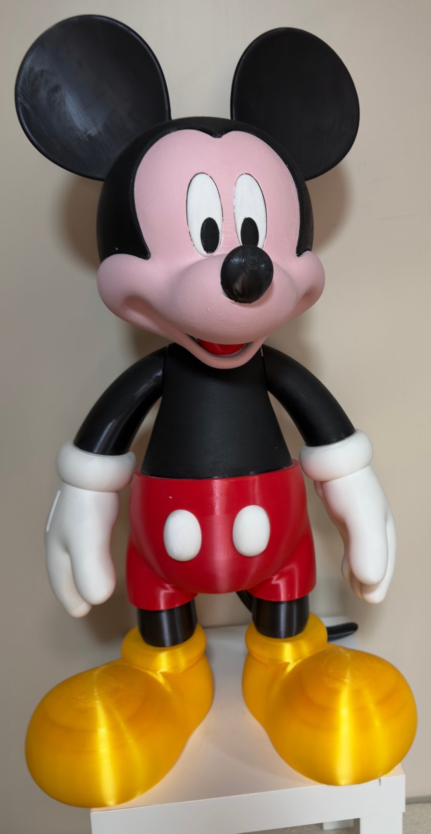 Micky mouse orginal figure action, Ophalen of Verzenden, Zo goed als nieuw