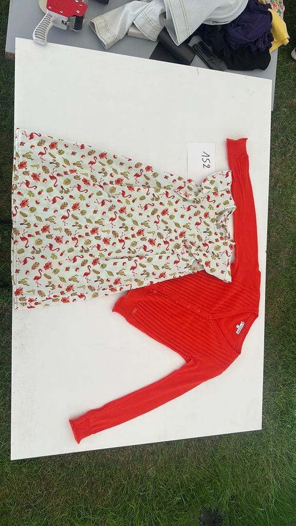 Setje meisje maat 152, Kinderen en Baby's, Kinderkleding | Maat 152, Ophalen, Zo goed als nieuw, Meisje, Setje
