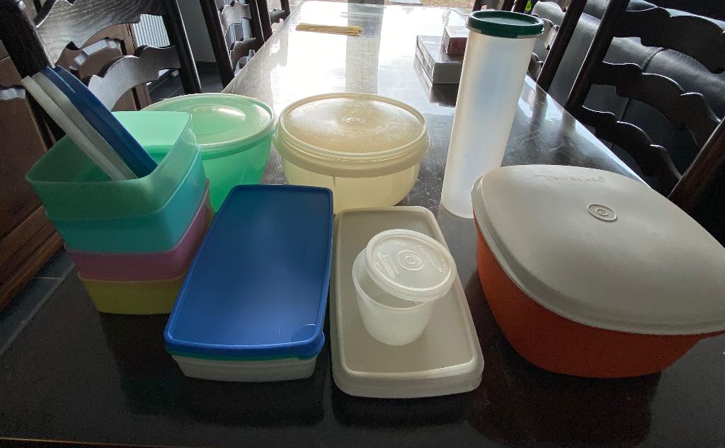 Tupperware, Huis en Inrichting, Ophalen, Gebruikt, Groen
