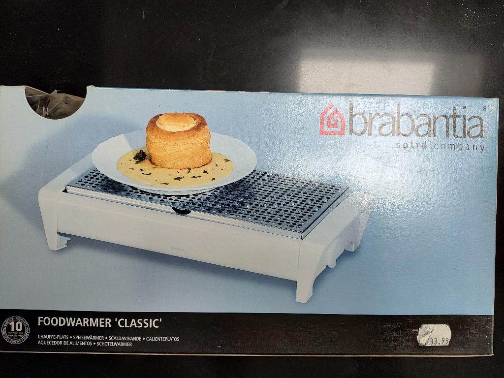 Brabantia Schotelwarmer, Ophalen, Nieuw