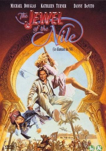 The Jewel of the Nile (1985) Dvd Michael Douglas, Cd's en Dvd's, Dvd's | Avontuur, Alle leeftijden, Ophalen of Verzenden, Gebruikt
