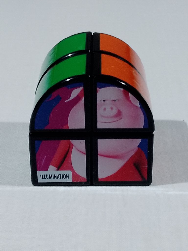 Rubik’s 2x2 Puzzel – McDonald’s Happy Meal 2018 – Sing (Gun, Verzamelen, Ophalen of Verzenden, Gebruikt, Overige typen