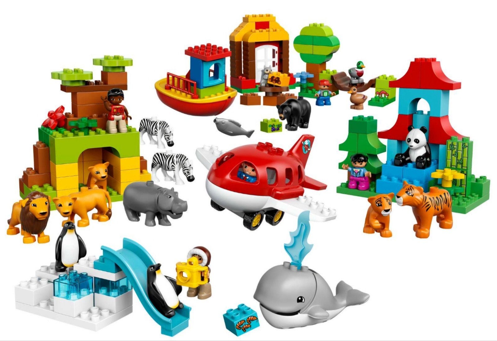 duplo around the world vanaf 2 jaar, Ophalen, Compleet, Duplo