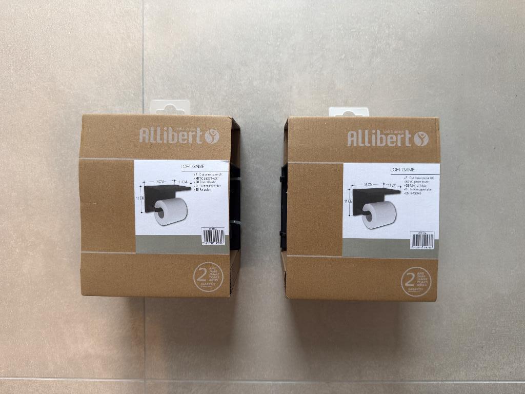 Alibert Wc rol houder Loft Game, Enlèvement, Neuf