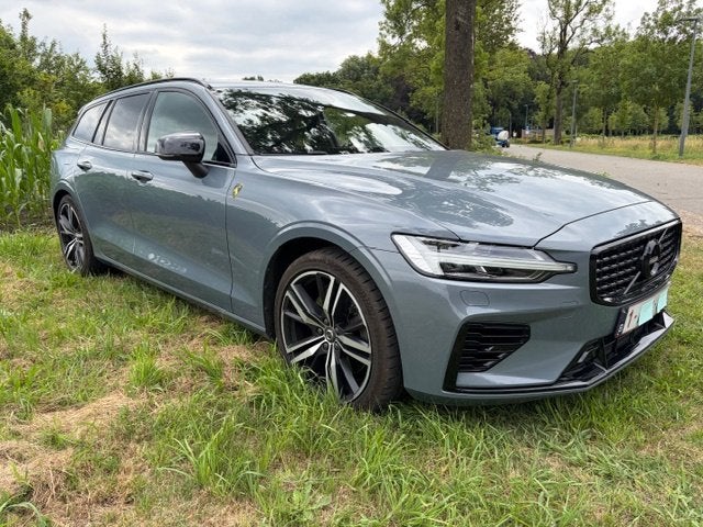 Volvo V60 2.0 T6 AWD Longue autonomie 340 ch Sans accident !, Autos, Cuir, Euro 6, Entretenue par le concessionnaire, Noir