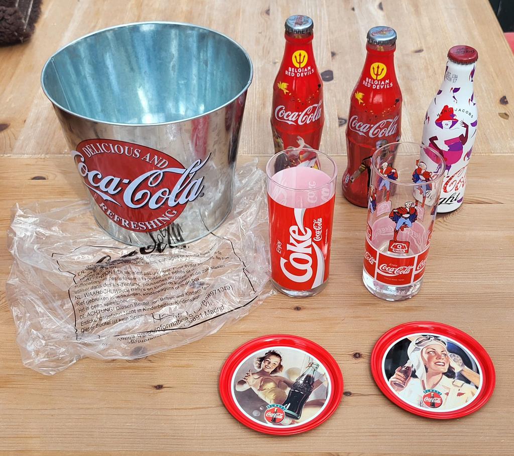 Lot articles Coca Cola pour collectionneur, Ophalen of Verzenden, Zo goed als nieuw