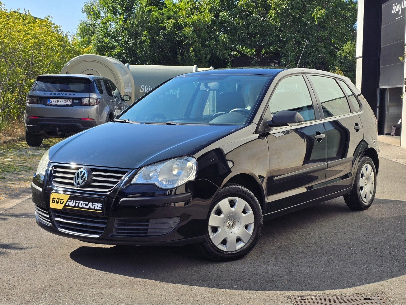 Volkswagen Polo 1.2i Benzine 44kw GEKEURD/AIRCO/Super Mooi!, Entreprise, Garantie prolongée, Boîte manuelle, Noir