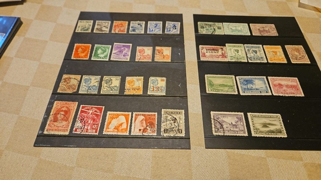 Postzegels Nederlands - Indie divers kavel, Timbres & Monnaies, Timbres | Indes orientales néerlandaises, Enlèvement ou Envoi