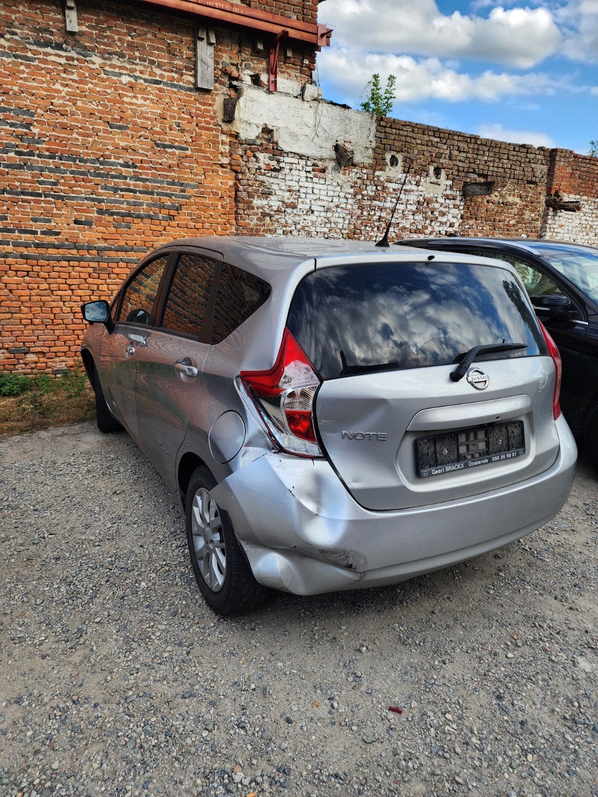 Nissan Note 2016 - 143.000km - euro 6 emission, Auto's, Nissan, Euro 6, Handgeschakeld, Particulier, Zilver of Grijs