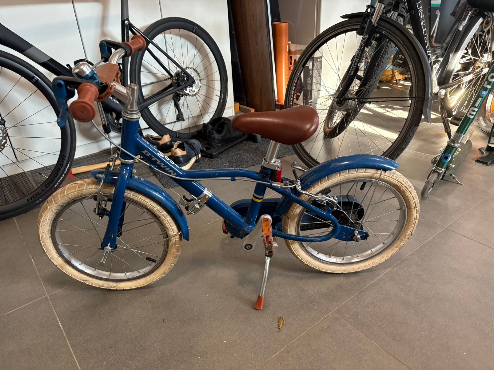B’twin city 900 fiets (16 inch), Fietsen en Brommers, Fietsen | Kinderfietsjes, Ophalen, Gebruikt, 16 tot 20 inch