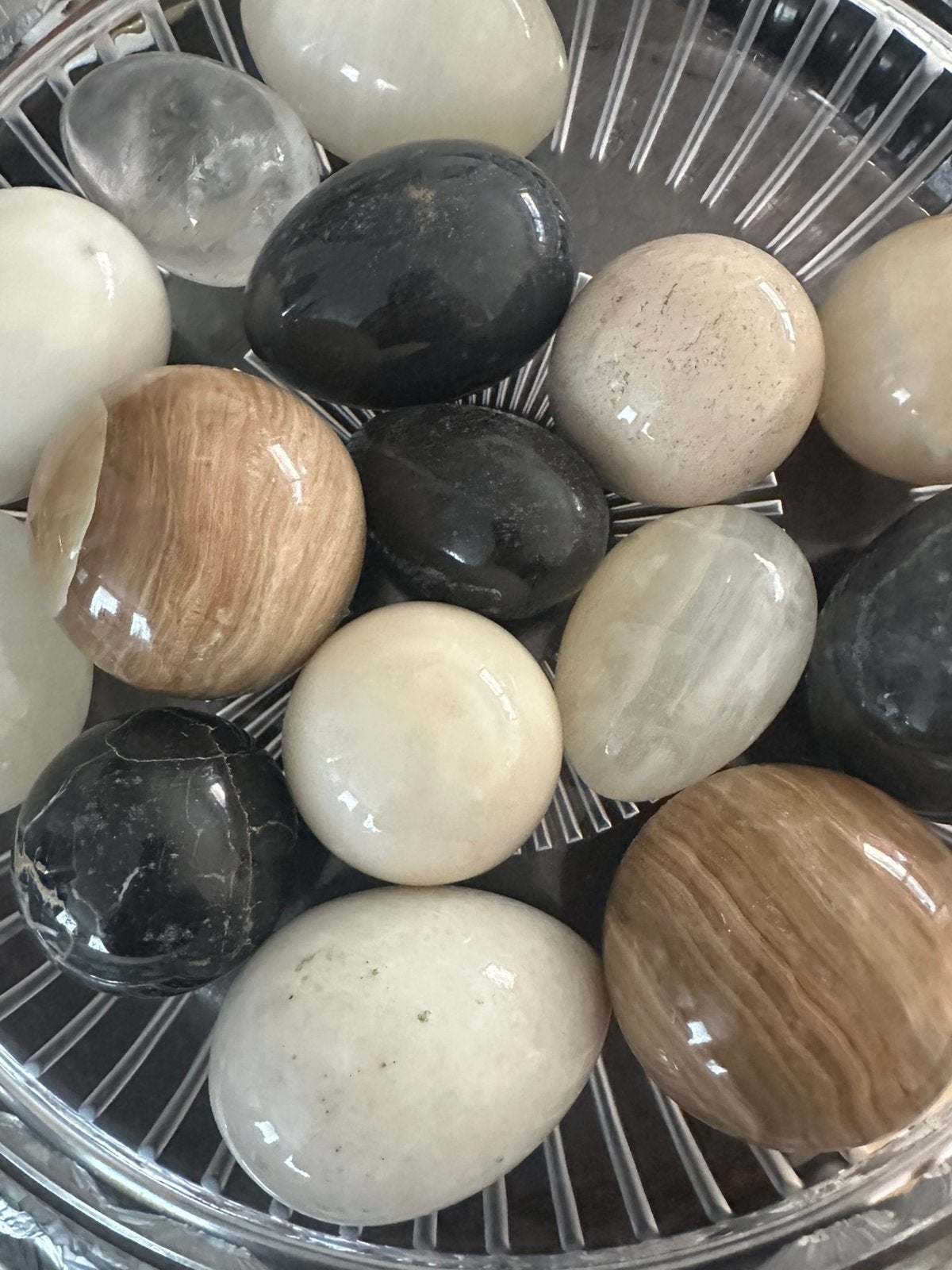 Sphères en pierre naturelle, Antiquités & Art, Art | Objets design, Ensemble, Enlèvement, Beige, Objet