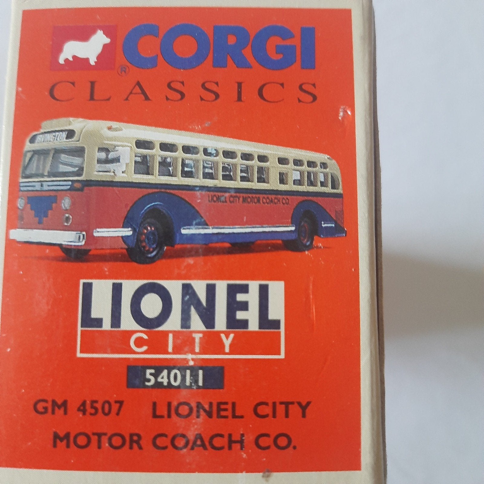 CORGI CLASSICS 1:50 UK*GM 4507 LIONEL CITY BUS*VINTAGE*MIB*, Enlèvement, Neuf, Bus ou Camion, Corgi