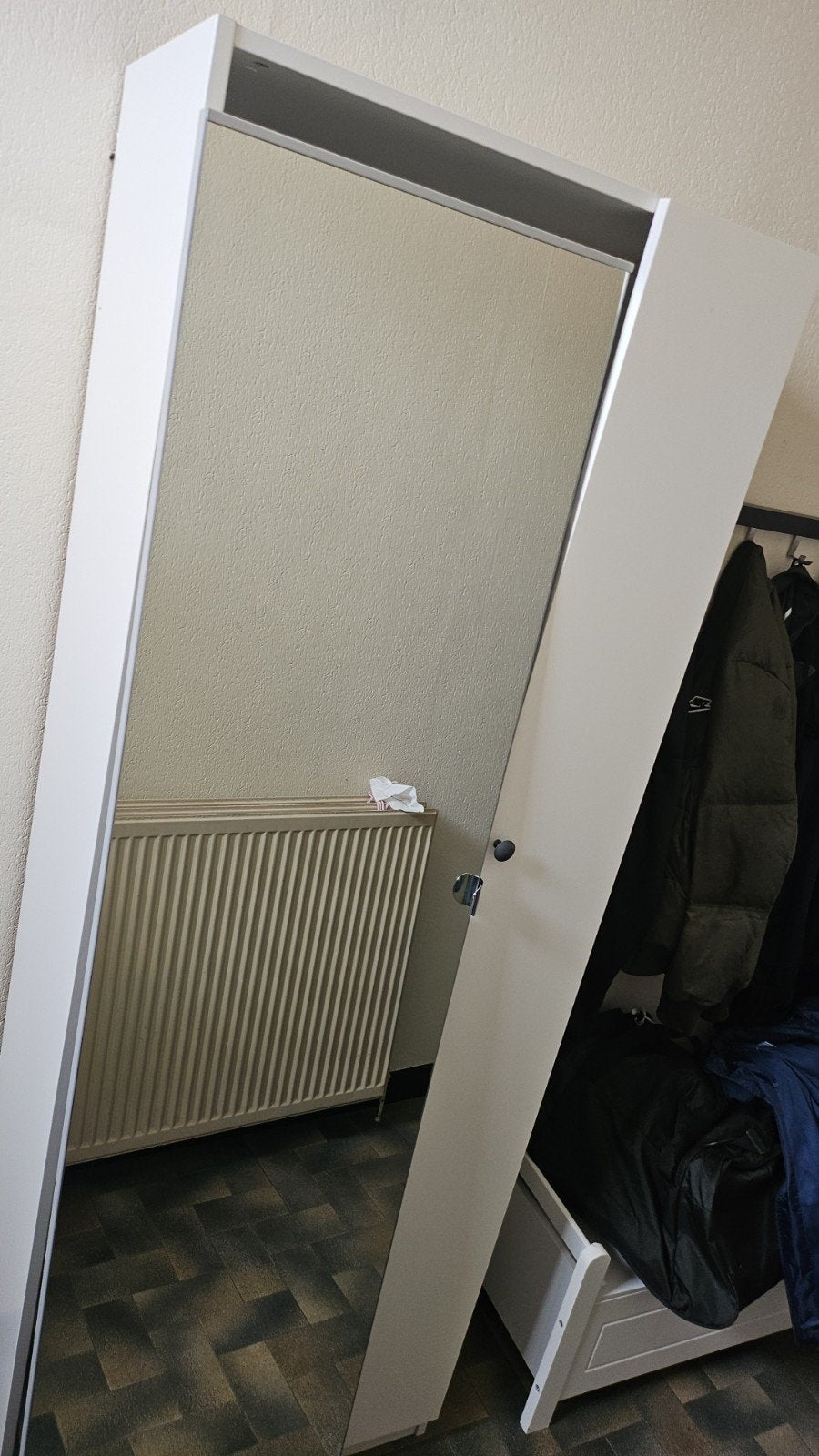 pax kast 75x35x201cm met spiegeldeur, Enlèvement