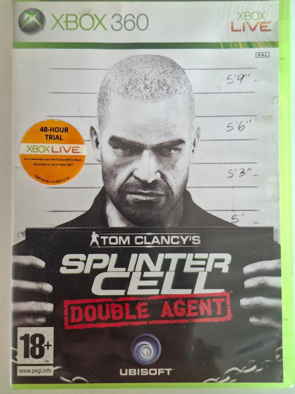 Splinter Cell: Double Agent (Xbox 360), Games en Spelcomputers, Ophalen, Gebruikt, Vanaf 18 jaar, Overige genres