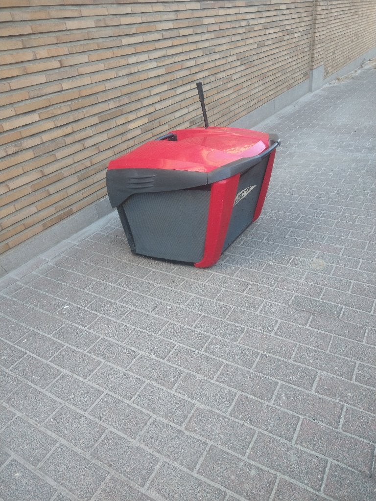 Castelgarden  zitmaaier Origineel opvang Grasopvangbak hydro, Ophalen, Gebruikt, 90 tot 120 cm, Mulchfunctie